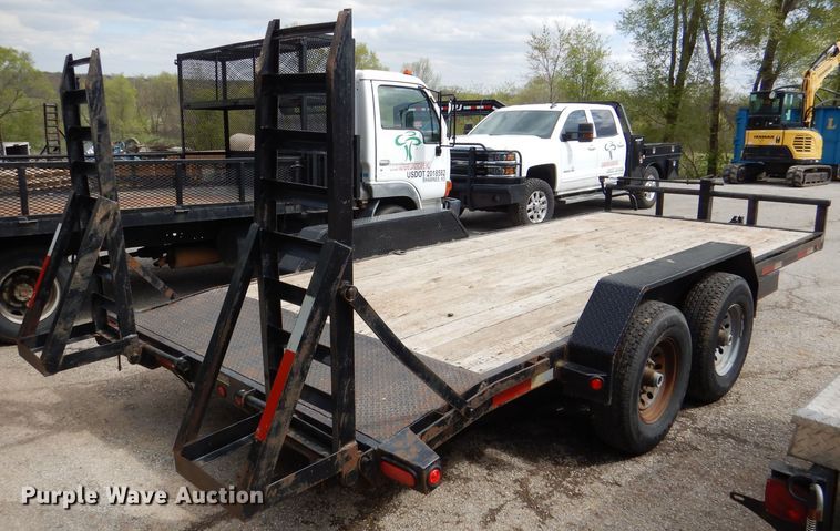 image for item DL2991 2012 Lamar  equipment trailer
