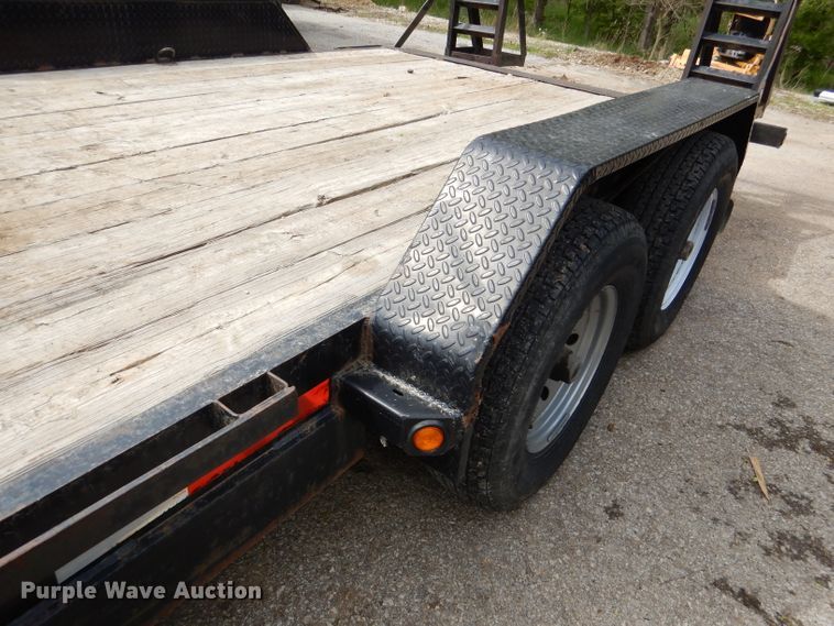 image for item DL2991 2012 Lamar  equipment trailer