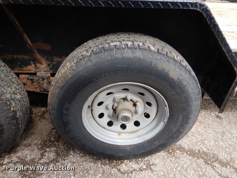 image for item DL2991 2012 Lamar  equipment trailer