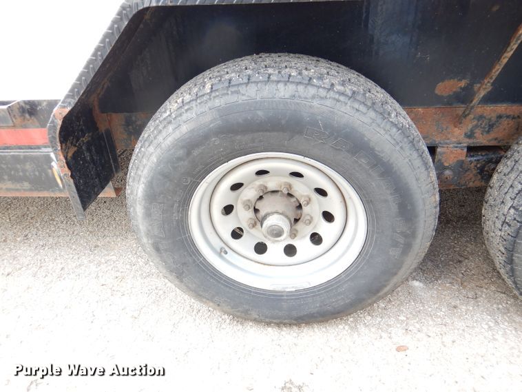 image for item DL2991 2012 Lamar  equipment trailer