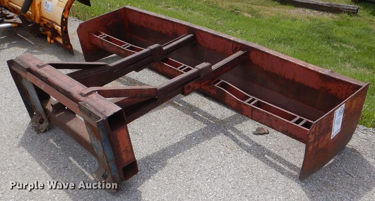 image for item DL8754 96"W skid steer box blade