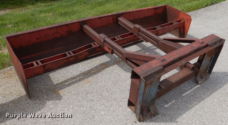 image for item DL8754 96"W skid steer box blade