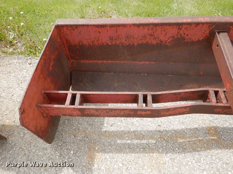 image for item DL8754 96"W skid steer box blade