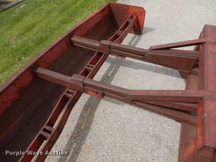 image for item DL8754 96"W skid steer box blade