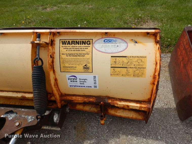 image for item DL8755 Meyer DP-7.5 snow plow