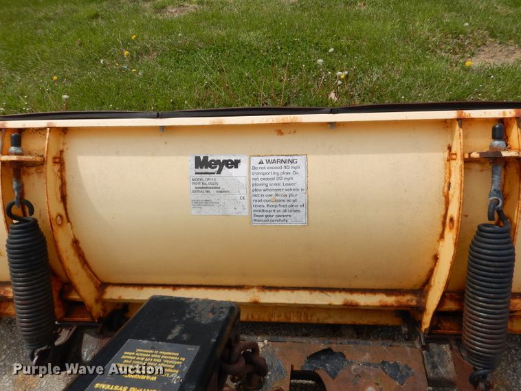 image for item DL8755 Meyer DP-7.5 snow plow