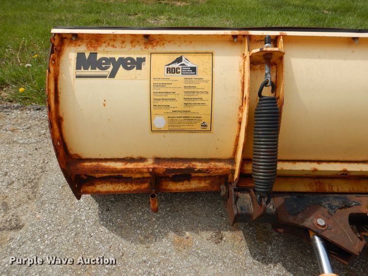 image for item DL8755 Meyer DP-7.5 snow plow