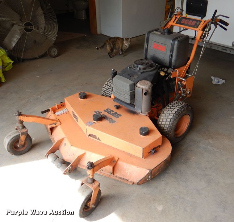 image for item DL8757 Scag SWZ48A  ZTR lawn mower