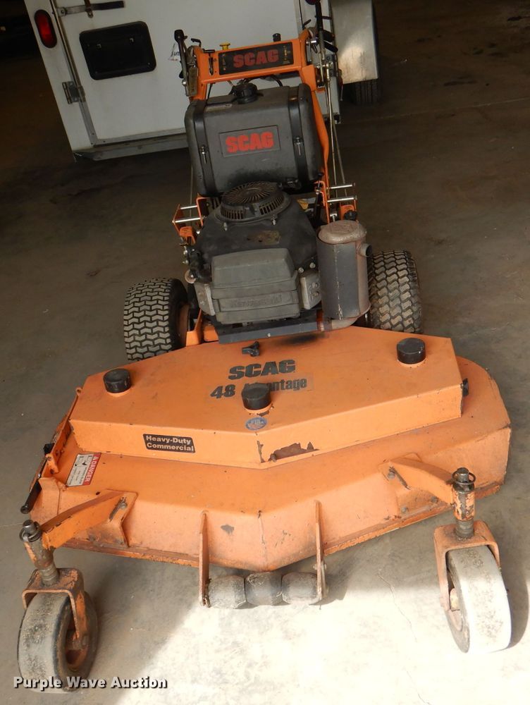 image for item DL8757 Scag SWZ48A  ZTR lawn mower