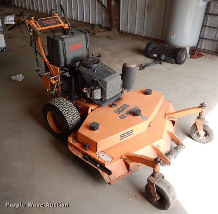 image for item DL8757 Scag SWZ48A  ZTR lawn mower