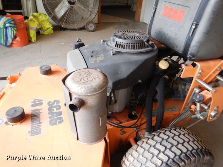 image for item DL8757 Scag SWZ48A  ZTR lawn mower