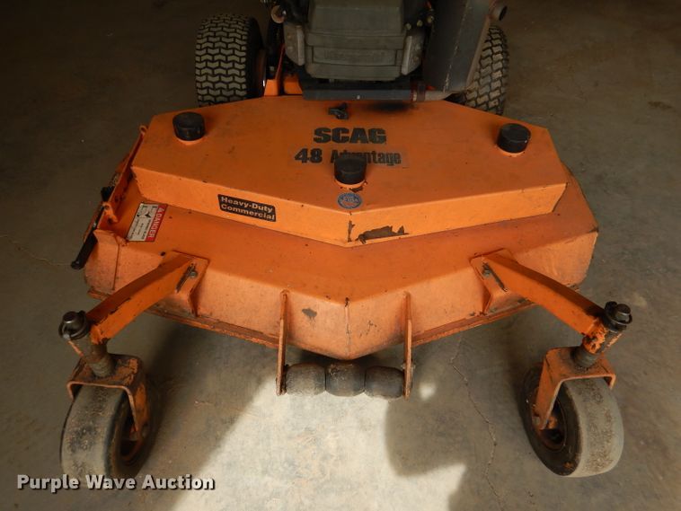 image for item DL8757 Scag SWZ48A  ZTR lawn mower