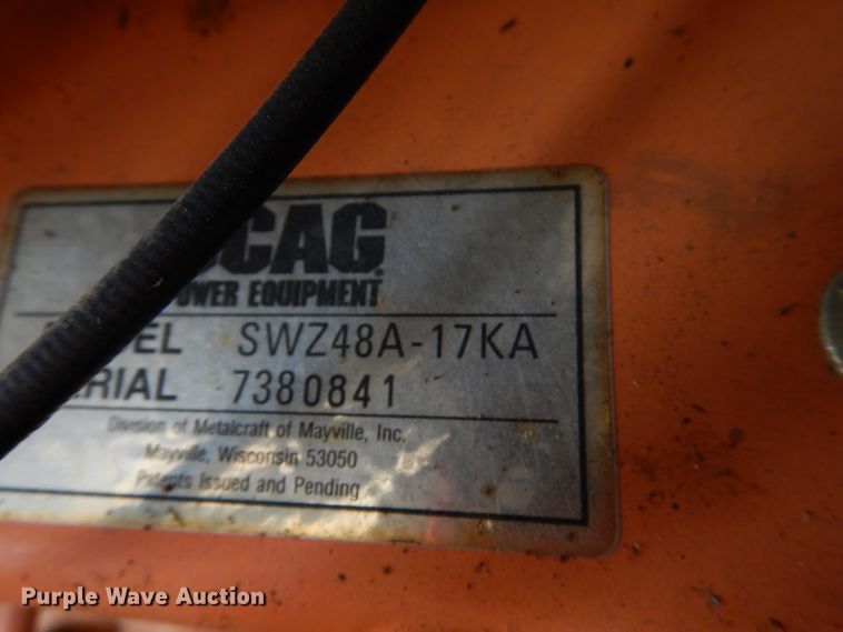image for item DL8757 Scag SWZ48A  ZTR lawn mower