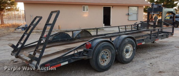 image for item DM2839 2011 Shop built equipment trailer