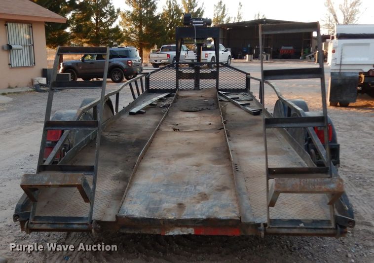 image for item DM2839 2011 Shop built equipment trailer