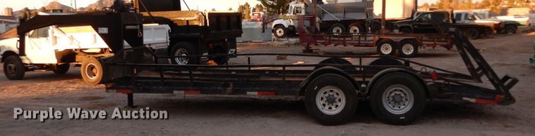 image for item DM2839 2011 Shop built equipment trailer