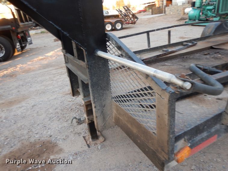 image for item DM2839 2011 Shop built equipment trailer