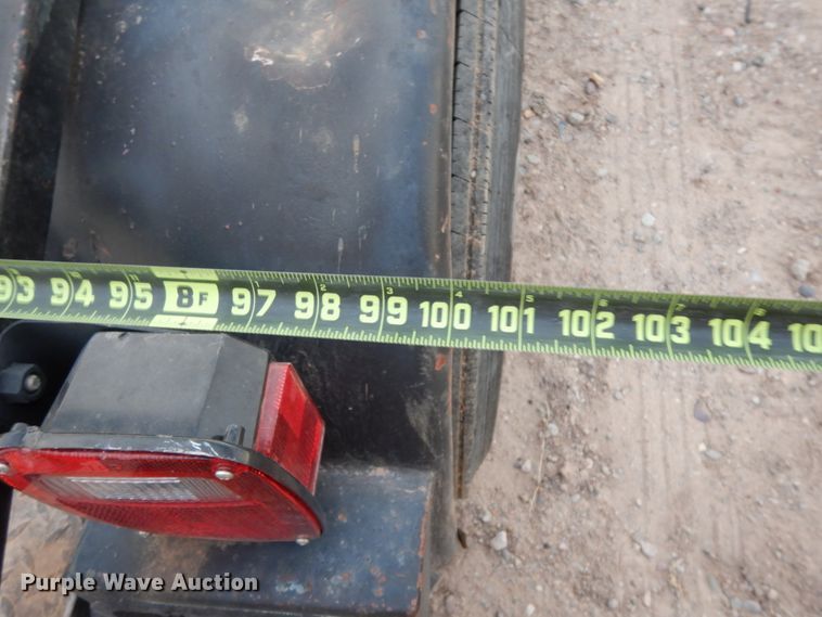 image for item DM2839 2011 Shop built equipment trailer