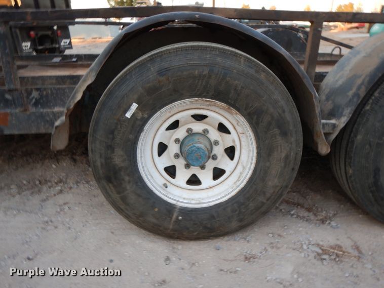 image for item DM2839 2011 Shop built equipment trailer