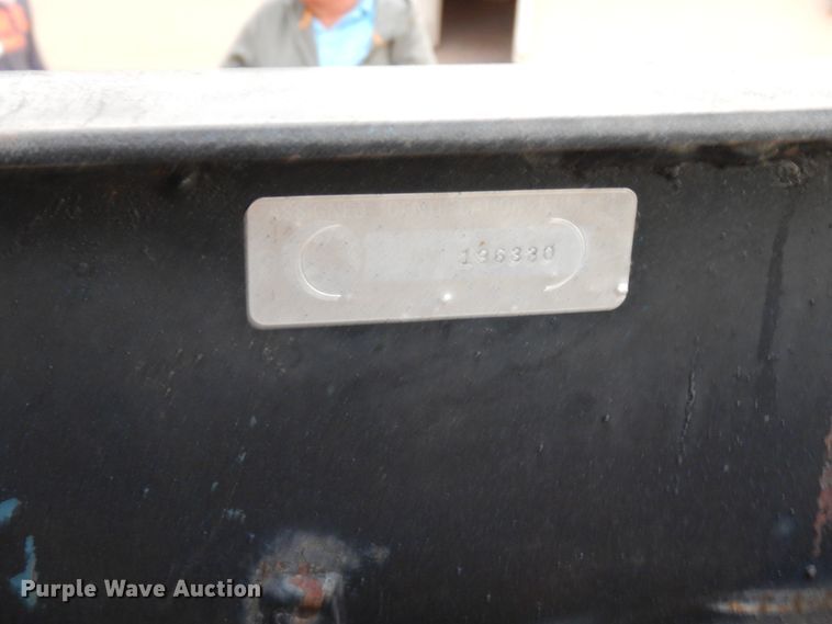 image for item DM2839 2011 Shop built equipment trailer