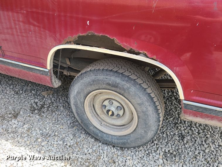 image for item DN5497 1992 Chevrolet 1500  pickup truck