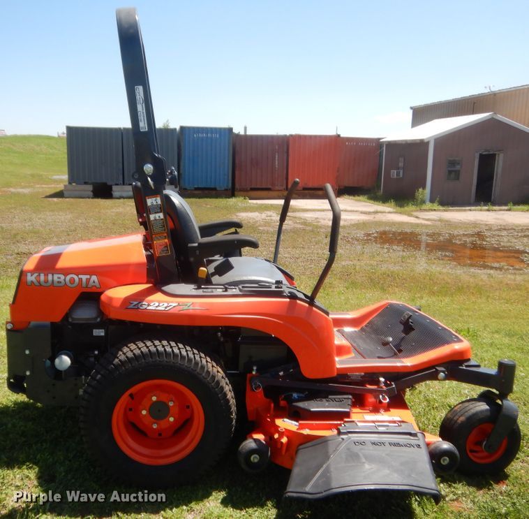 image for item ET9180 2015 Kubota ZG227A  ZTR lawn mower