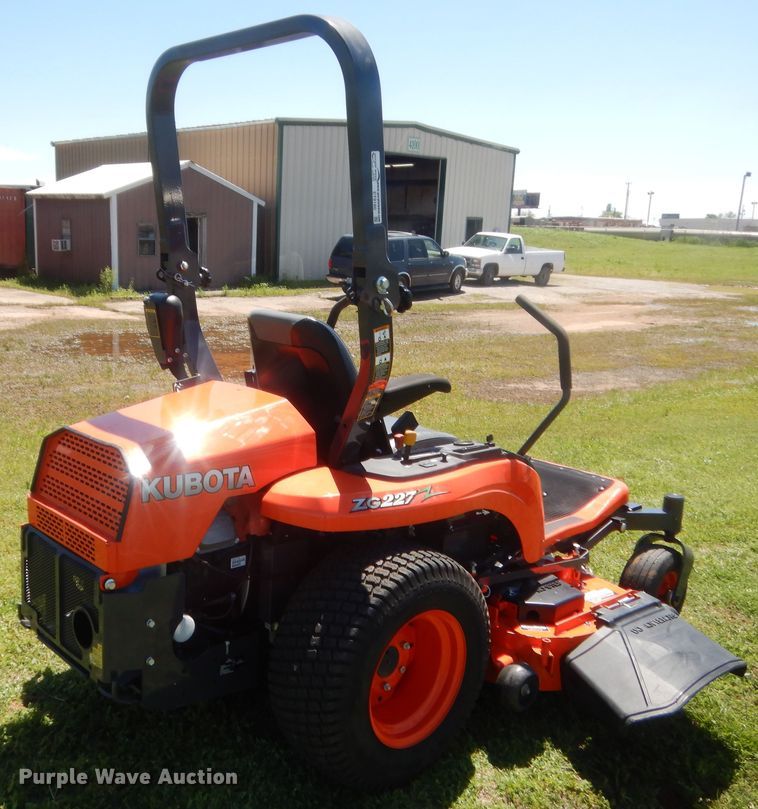 image for item ET9180 2015 Kubota ZG227A  ZTR lawn mower
