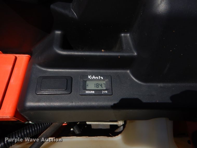 image for item ET9181 Kubota Z122EBR  ZTR lawn mower