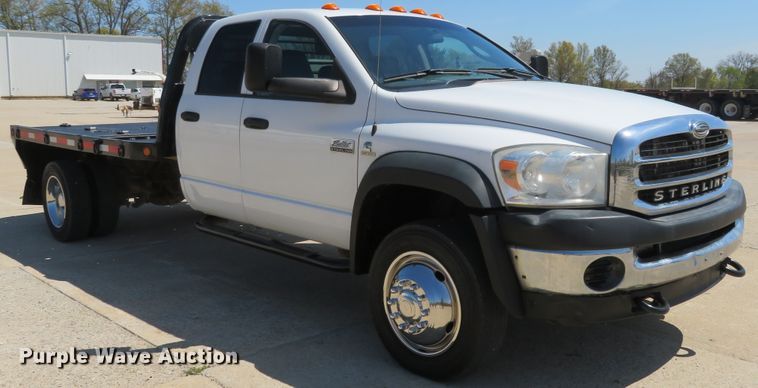 image for item FP9266 2008 Sterling Bullet  Crew Cab flatbed pickup truck