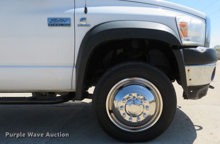 image for item FP9266 2008 Sterling Bullet  Crew Cab flatbed pickup truck