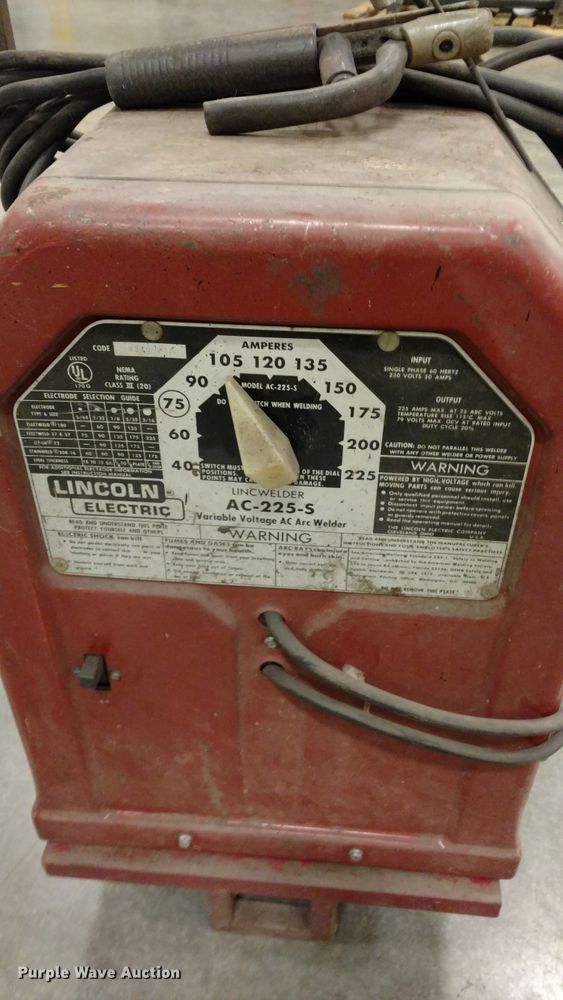 image for item FW9033 Lincoln AC 225 S  welder