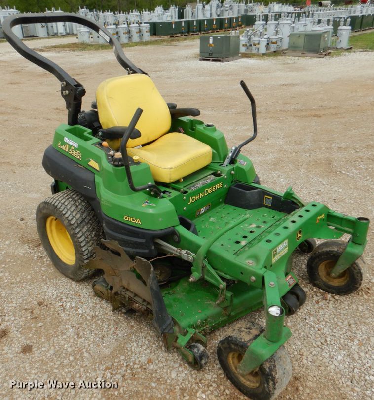 image for item HL9395 John Deere 810A  ZTR lawn mower