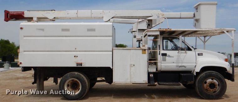 image for item HL9400 1999 GMC C7500  forestry bucket truck