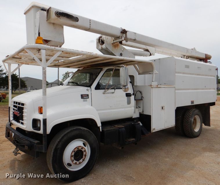image for item HL9400 1999 GMC C7500  forestry bucket truck