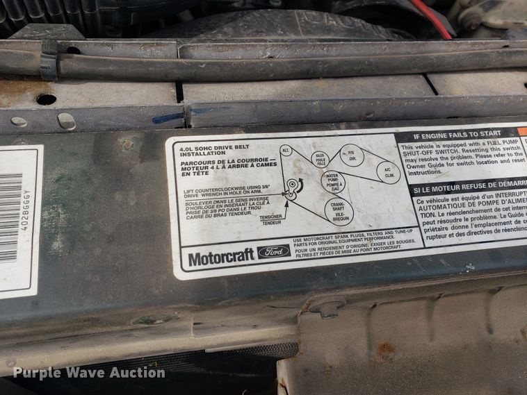 image for item HO9396 1999 Ford Explorer Sport  SUV