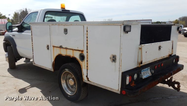 image for item HR9209 2007 Ford F550 Super Duty  utility / service truck