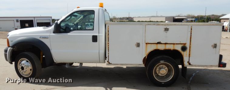 image for item HR9209 2007 Ford F550 Super Duty  utility / service truck