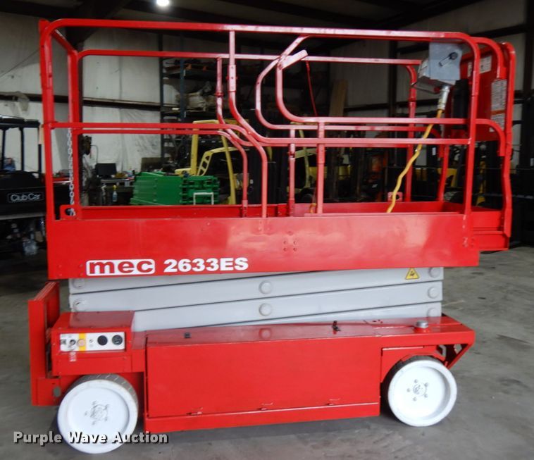 image for item HR9215 2012 Mec 2633ES  vertical lift