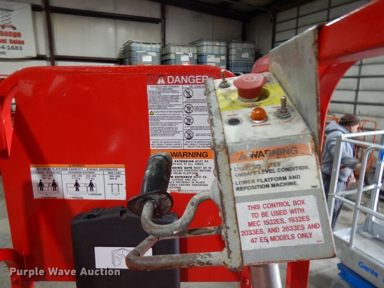 image for item HR9216 2012 Mec 1932ES  vertical lift