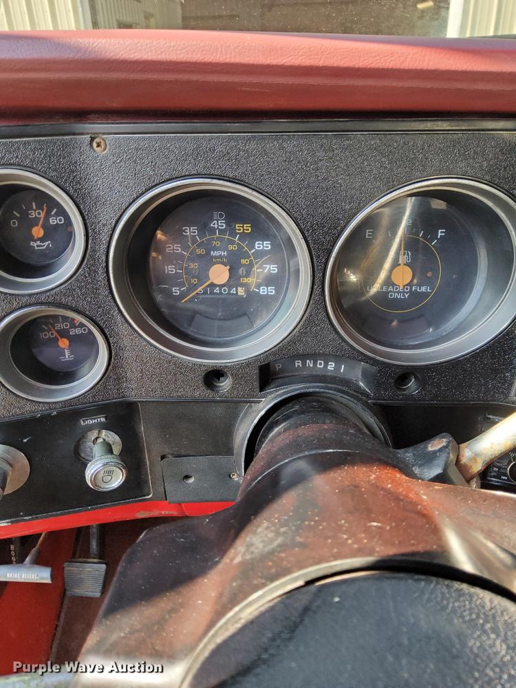 image for item HR9220 1985 Chevrolet K20  pickup truck