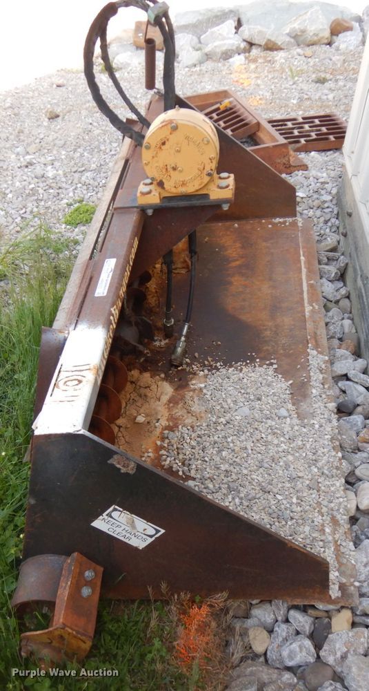 image for item HR9222 67"W skid steer auger bucket
