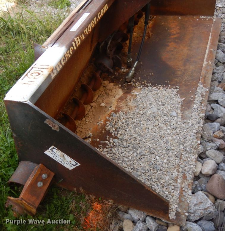image for item HR9222 67"W skid steer auger bucket