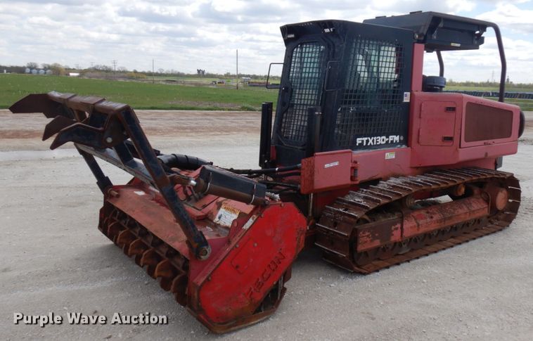 image for item HR9232 2006 Fecon FTX130-FM  mulcher
