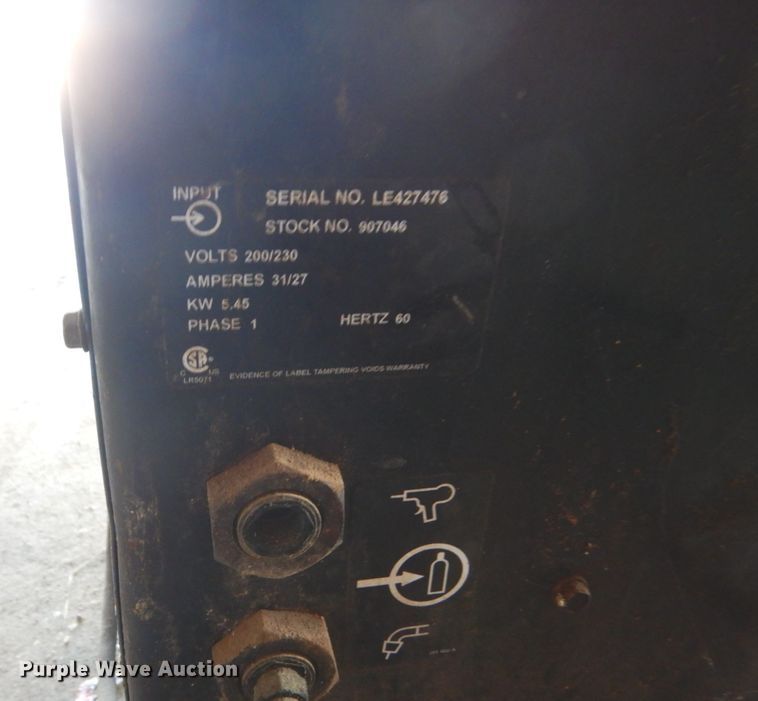 image for item HS9980 Miller Millermatic 210 wire welder