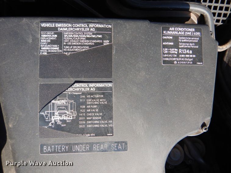 image for item HW9985 2001 Mercedes Benz E430