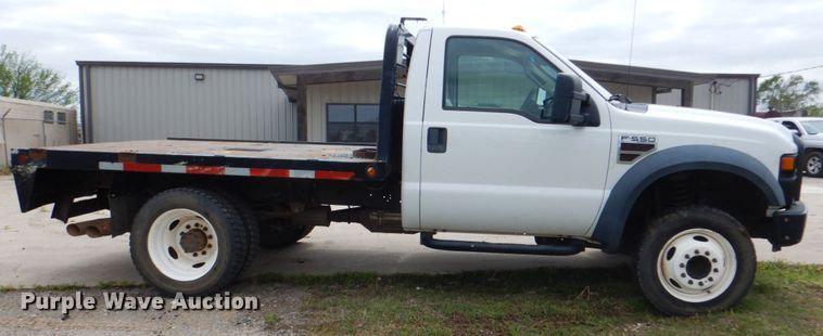 image for item HW9995 2009 Ford F550 Super Duty XL  flatbed truck
