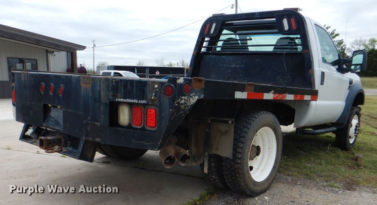 image for item HW9995 2009 Ford F550 Super Duty XL  flatbed truck