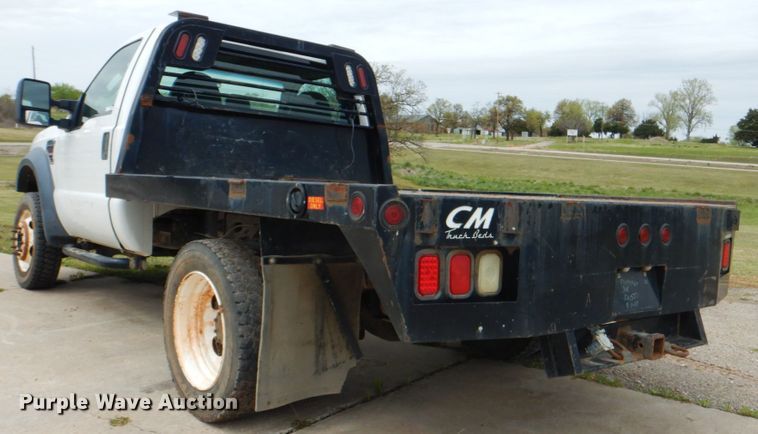 image for item HW9995 2009 Ford F550 Super Duty XL  flatbed truck