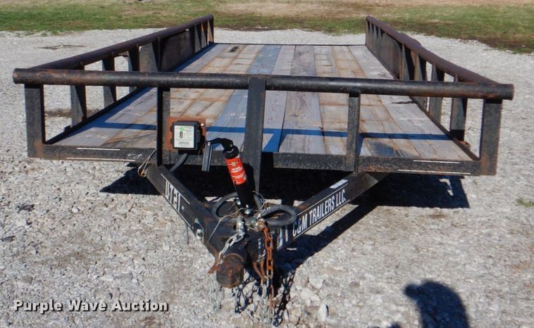 image for item HX9185 2011 C&M utility trailer