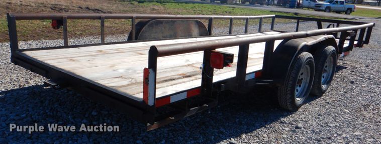 image for item HX9185 2011 C&M utility trailer
